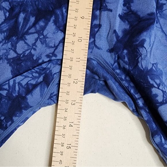 Pink by Victorias Secret Elastic Waist Leggings size X-Small Blue - Picture 7 of 9